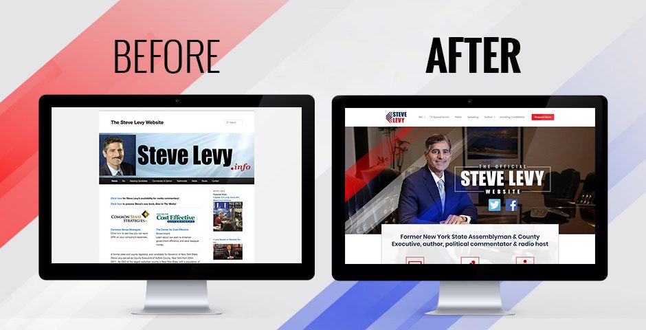Steve Levy before and after