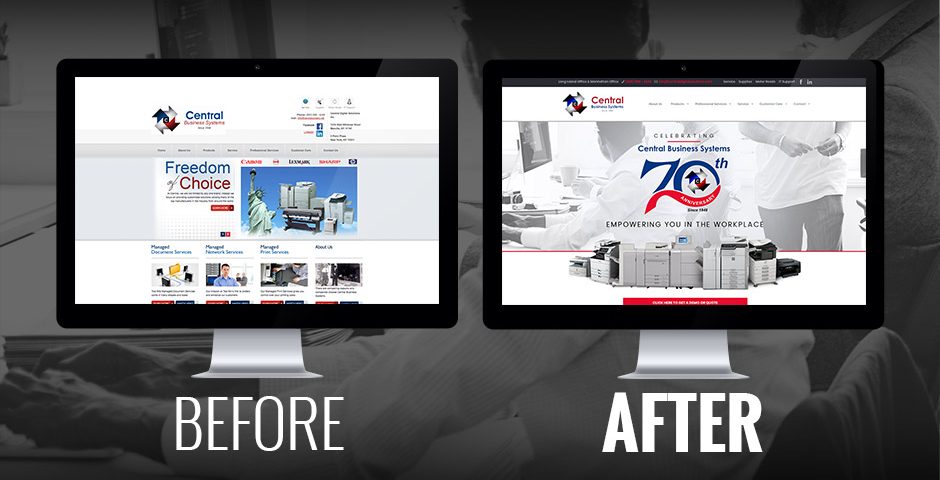 Central Digital Solutions before and after