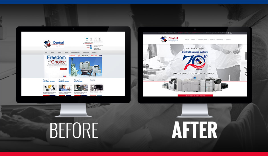 Central Digital Solutions before and after