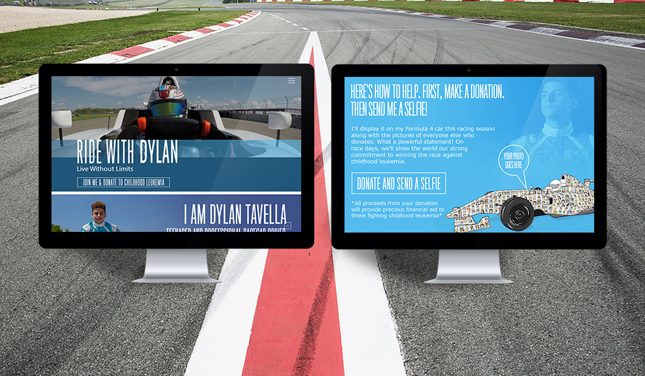 Ride With Dylan website design