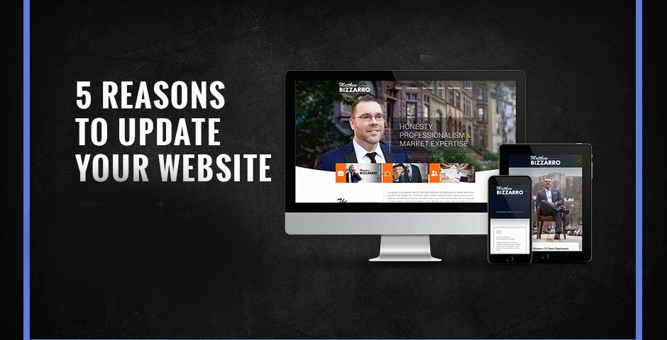 5 Reasons to update your website