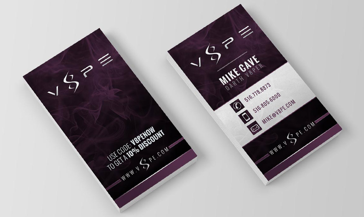 V8pe Business cards