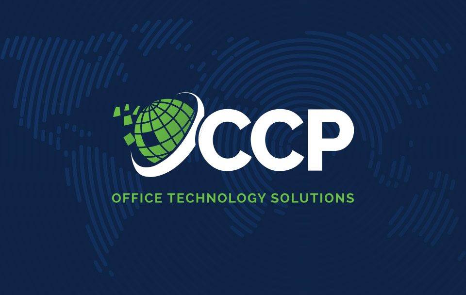 CCP logo blue background