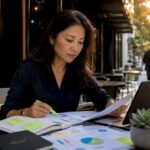 1782887132755_Event-manager-reviewing-marketing-strategies | Idea Stream Marketing Event manager reviewing marketing strategies