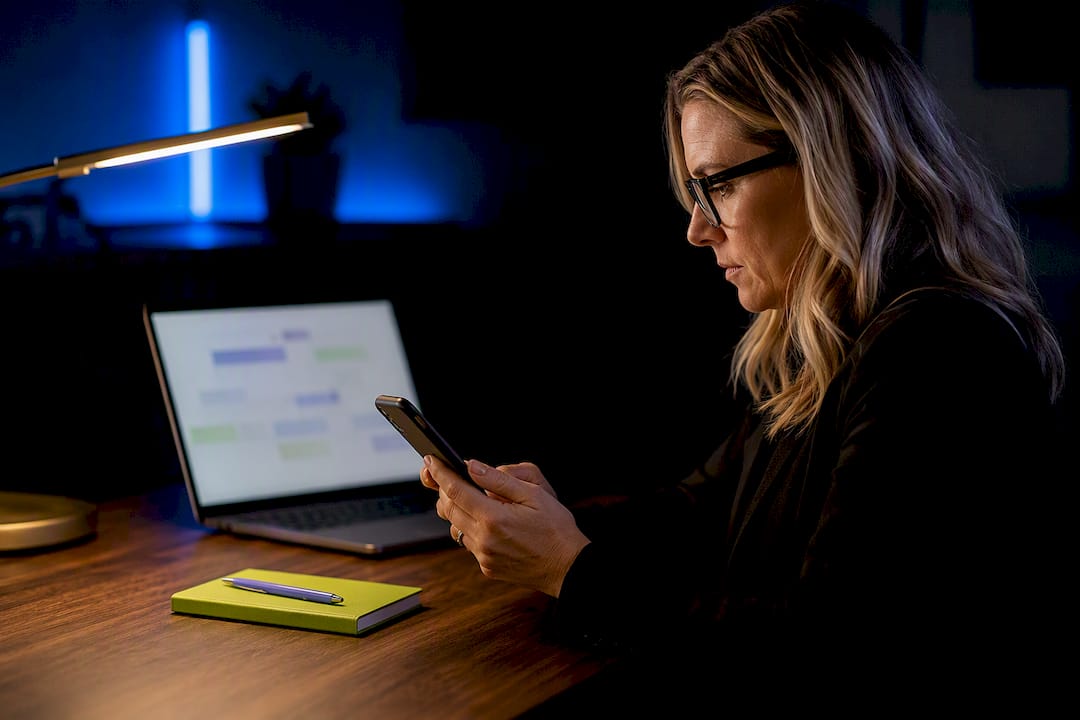 Automated lead response workflow workspace