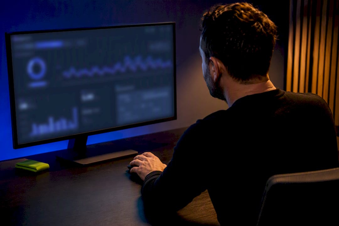 Marketer Analyzing Conversion Data | Idea Stream Marketing Marketer auditing conversion events on dashboard